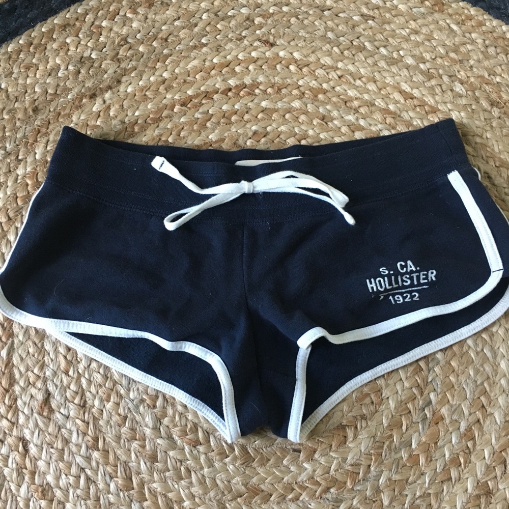 Hollister booty shorts.